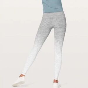 Like New! Lululemon Wunder Under Hi-Rise Tight (Ombre Melange) leggings